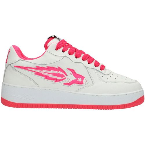 Sneakers in Pelle Bianca - Enterprise Japan - Modalova