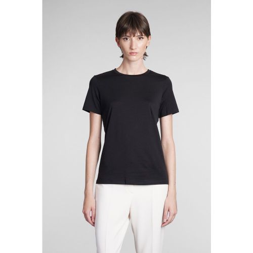 T-Shirt in Cotone Nero - Theory - Modalova