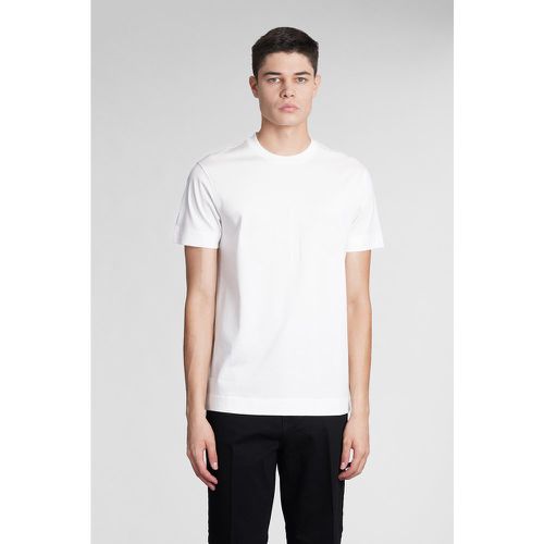 T-Shirt in Cotone Bianco - Emporio Armani - Modalova