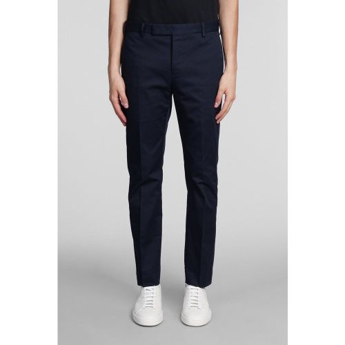 Pantalone in Cotone Blu - PT pantaloni torino - Modalova