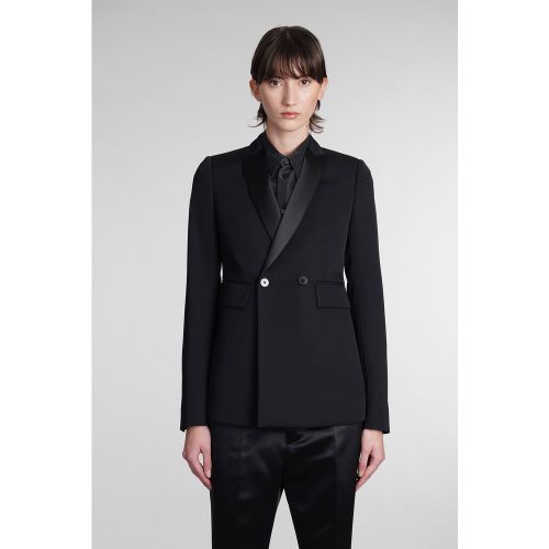 Blazer in Lana Nera - Sapio - Modalova