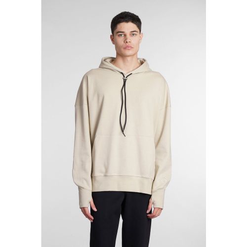 Felpa in Cotone Beige - Off grid everything is connected - Modalova