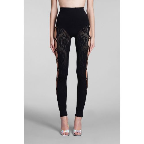 Leggings Rhonda in Jersey Nero - The Attico - Modalova