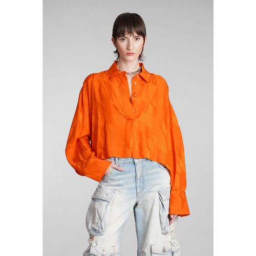 Camicia Jill in viscosa Arancione - The Attico - Modalova