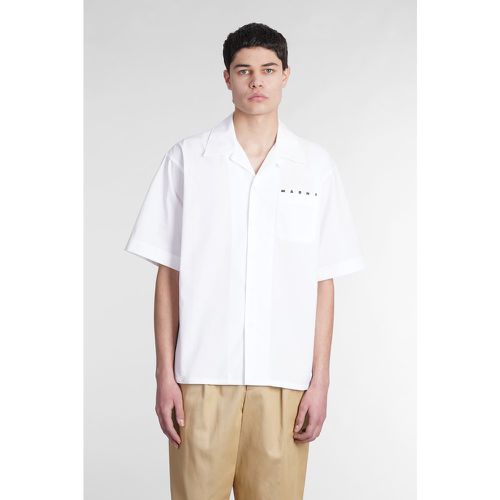 Camicia in Cotone Bianco - Marni - Modalova