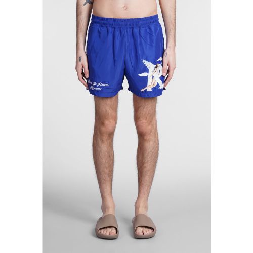 Shorts in Poliestere Blu - Represent - Modalova