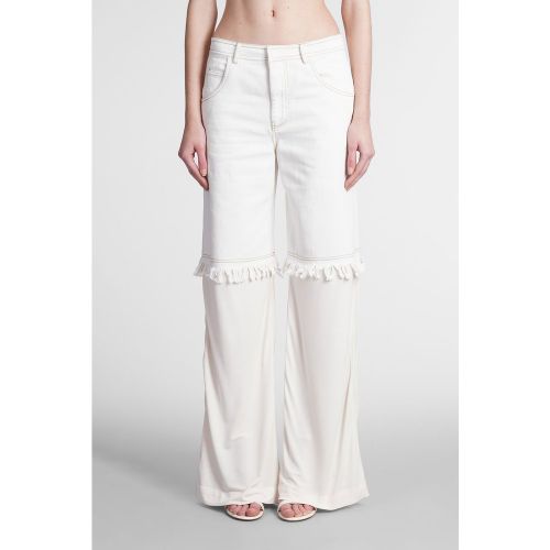 Jeans in denim Bianco - Christopher Esber - Modalova