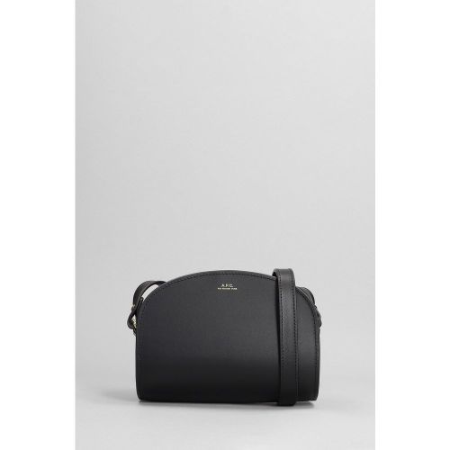 Borsa a spalla Demi lune in Pelle Nera - A.P.C. - Modalova