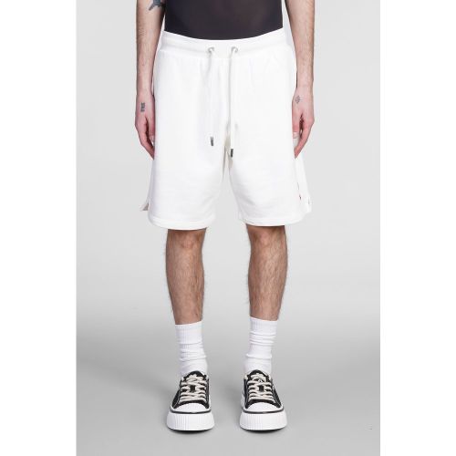 Shorts in Cotone Bianco - Ami Paris - Modalova
