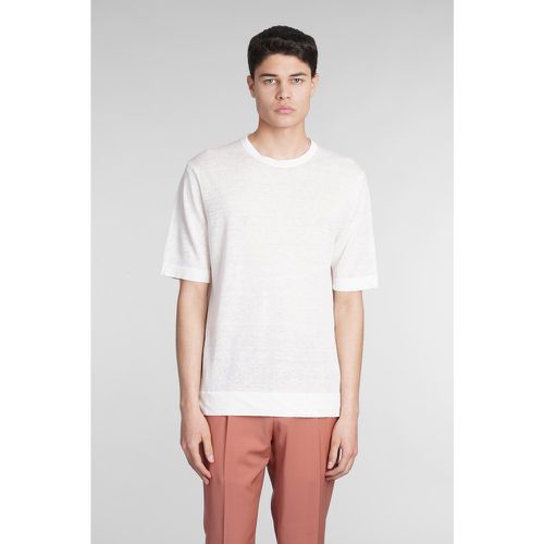 T-Shirt in lino Bianco - Ballantyne - Modalova
