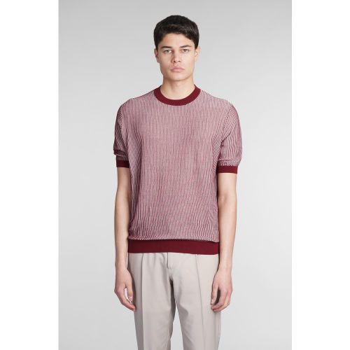 T-Shirt in Cotone Rosso - Ballantyne - Modalova