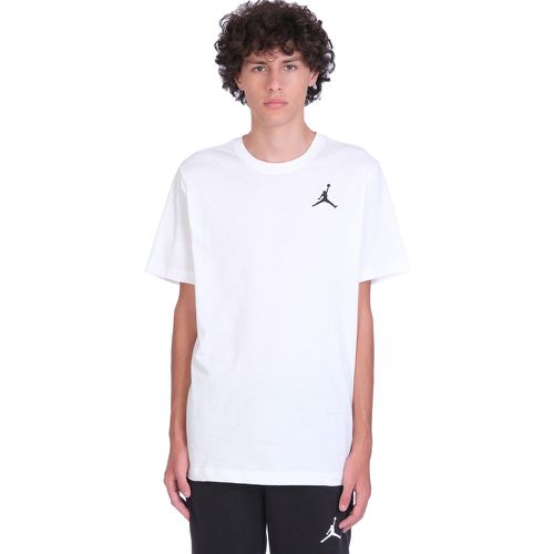 T-Shirt in Cotone Bianco - Nike Air Jordan - Modalova