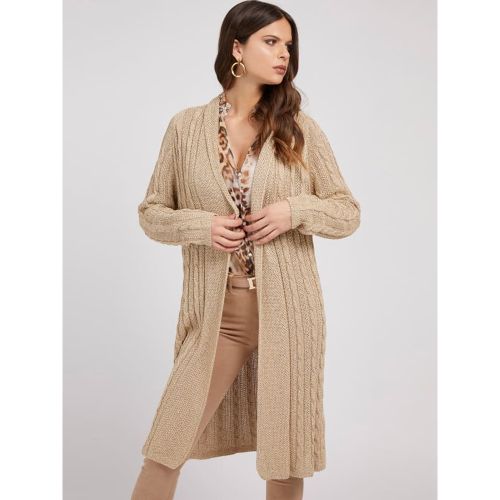 Cardigan Lungo Lurex - Guess - Modalova