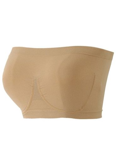 Senza cuciture Faux Con ferretto Senza Spalline Reggiseno taglia grande - JustFashionNow - Modalova