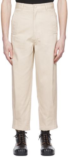 Off-White Cotton Trousers - ADER error - Modalova