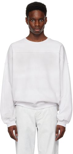 White Classic Sweatshirt - Guess Jeans U.S.A. - Modalova