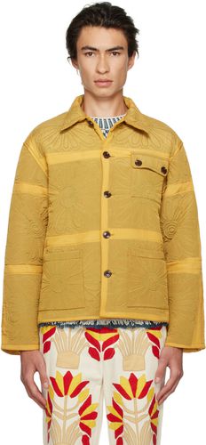 Bode Yellow Botanic Shadow Jacket - Bode - Modalova