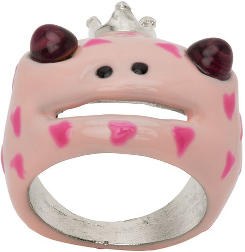 Pink Frog Prince Ring - Collina Strada - Modalova