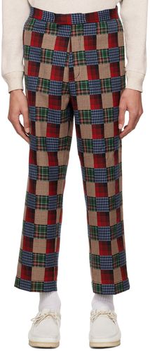 Multicolor Checkered Trousers - BEAMS PLUS - Modalova