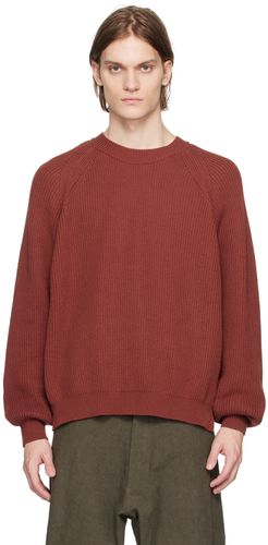 Red O-Project Crewneck Sweater - Jan-Jan Van Essche - Modalova