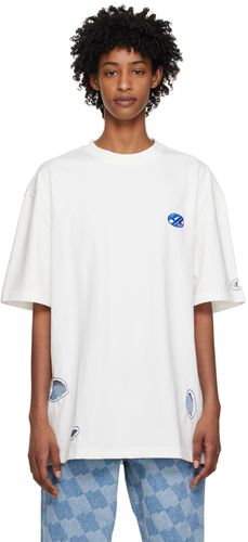 ADER error White Cutout T-Shirt - ADER error - Modalova