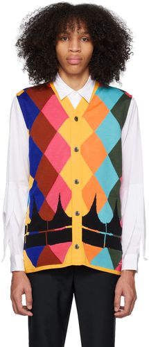Multicolor Jacquard Vest - Comme des Garçons Homme Plus - Modalova